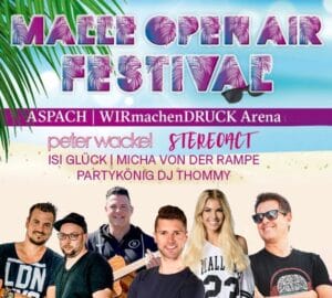 Große Malle Open Air-Party zum 30-jährigen der SG Sonnenhof Großaspach - SIE sind dabei! | Peter Wackel