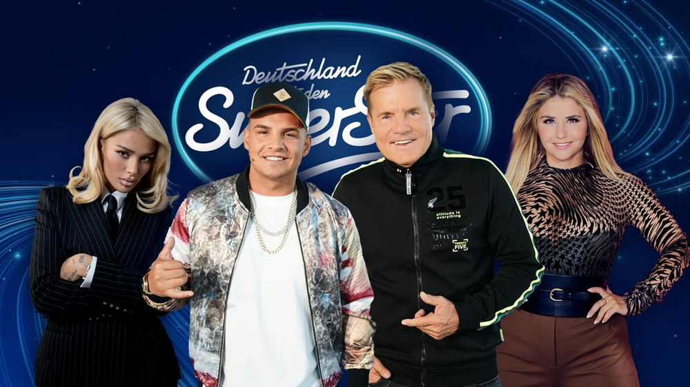 Loredana, Pietro Lombardi, Dieter Bohlen und Beatrice Egli