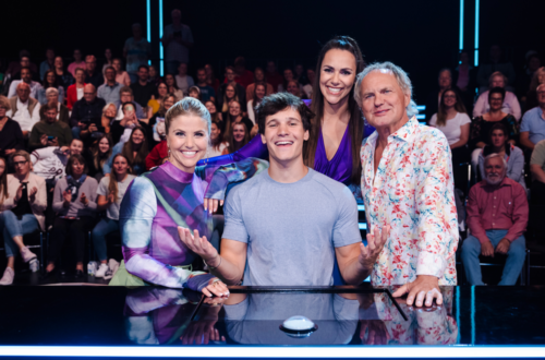 Beatrice Egli mit Wincent Weiss, Uwe Ochsenknecht und Moderatorin Esther Sedlaczek