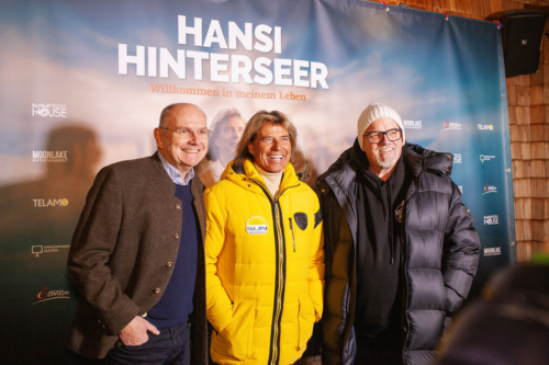 Hansi Hinterseer bei der Vorpremiere von "Willkommen in meinem Leben"