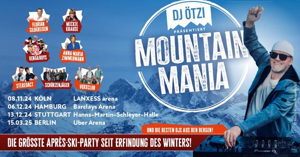 DJ Ötzi spricht exklusiv über die "Mountain Mania" und verrät, wie das Trio "MFG" entstand | DJ Ötzi