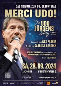 Event-Tipp "Merci Udo!": Feiert den 90. Geburtstag vom unvergessenen Udo Jürgens in Wien | Udo Jürgens